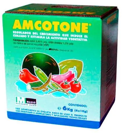 Envase de AMCTONE 1KG ANA 0,675% p/v + ANA-AMIDA 1,8% Fitoregulador - NURFAM