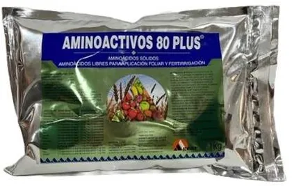 Envase de Aminoactivo 80 Plus Etefon 1 kg