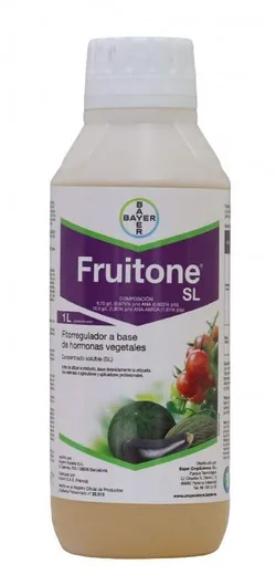 Envase de Fruitone 1 Litro ANA 0,675% + ANA AMIDA 1,8% - Fitorregulador - BAYER