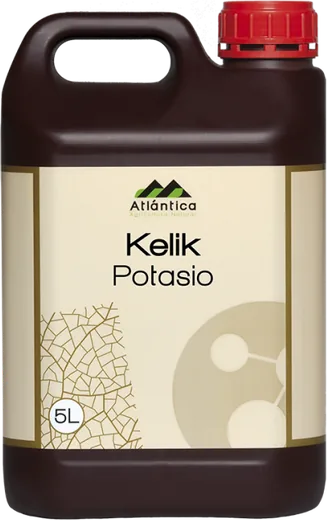 Envase de Kelik Potasio 5 Litros Potasio 33.3% EDTA 3% Bioestimulante Engorde - Atlantica