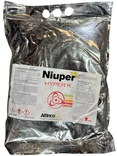 Envase de Niuper Hyper K · 5 kg, consultar ficha de la referencia