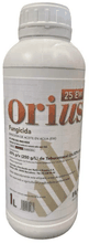 Envase de ORIUS 25 EW 1L TEBUCONAZOL 25% [EW] P/V - Fungicida y Bactericida preventivo