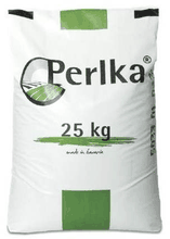 Envase de Perlka · 25 kg, cianamida cálcica; granulometría pendiente de confirmar