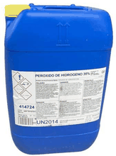 Envase de Peróxido de Hidrogeno 35% 29 kilogramos - Desinfectante