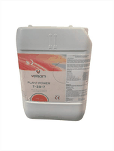Envase de Plant Power 7-20-7 10LTS. VELLSAM
