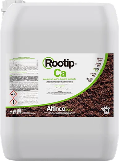 Envase de Rootip® Ca 20 Litros Óxido de Calcio (CaO) - Corrector carencias - ALTINCO AGRO