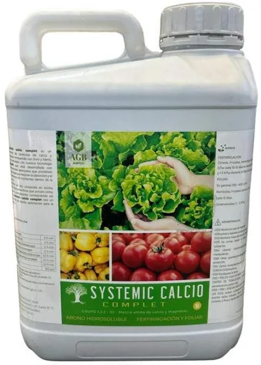 Envase de Systemic Calcio Complet G 10 Litros