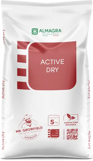 Envase de Active Dry, bioactivador sólido soluble con aminoácidos de origen vegetal