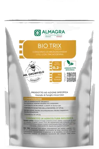 Envase de Bio Trix Powder, consorcio de microorganismos en polvo