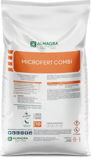 Envase de MicroFert Combi, mezcla sólida de micronutrientes