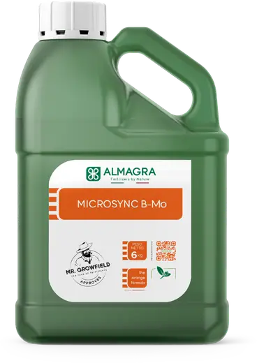 Envase de MicroSync B-Mo, líquido
