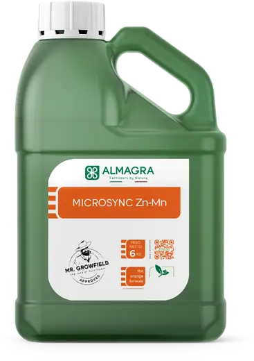 Envase de MicroSync Zn-Mn, líquido