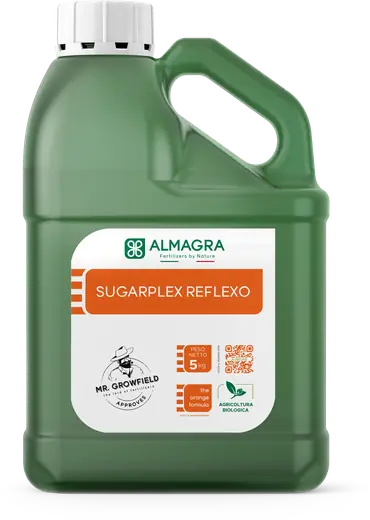 Envase de SugarPlex Reflexo, producto con zinc para situaciones de radiación solar excesiva