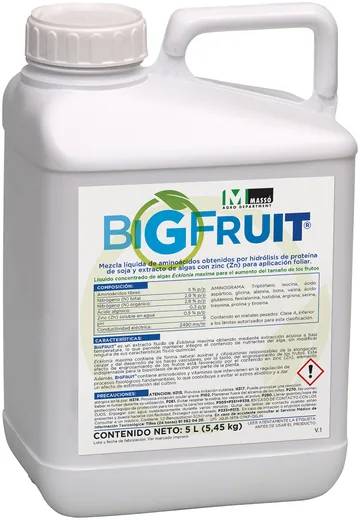 Envase de BIGFRUIT