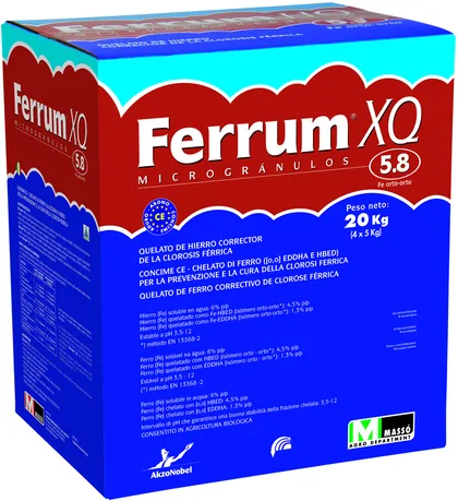 Envase de FERRUM XQ 5,8