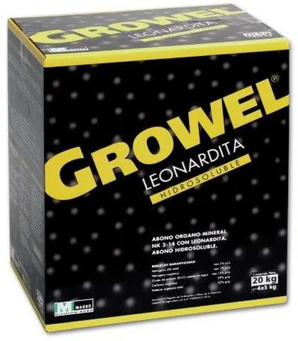 Envase de GROWEL, sólido