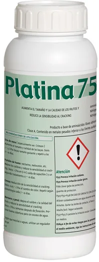 Envase de PLATINA 75