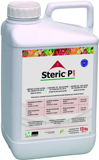 Envase de STERIC P LIQUID, líquido