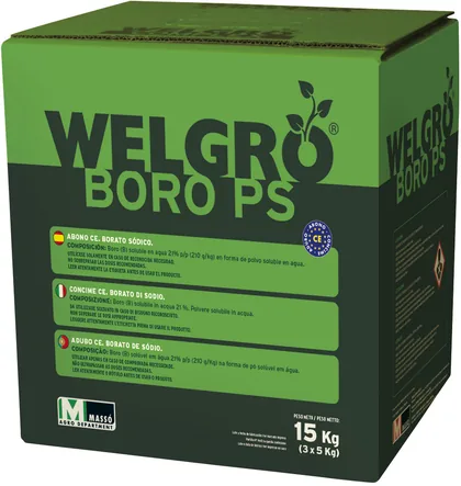 Envase de WELGRO BORO PS
