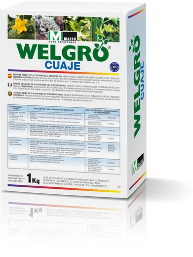 Envase de WELGRO CUAJE