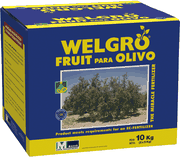 Envase de WELGRO FRUIT PARA OLIVO, soluble