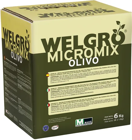 Envase de WELGRO MICROMIX OLIVO