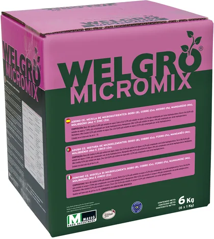 Envase de WELGRO MICROMIX