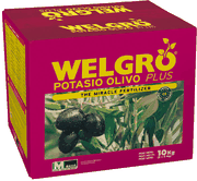 Envase de WELGRO POTASIO OLIVO PLUS