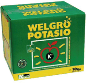 Envase de WELGRO POTASIO