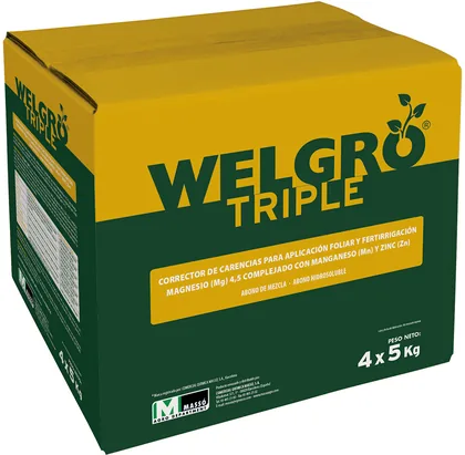 Envase de WELGRO TRIPLE