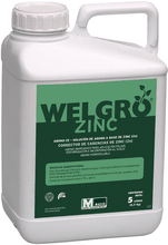 Envase de WELGRO ZINC