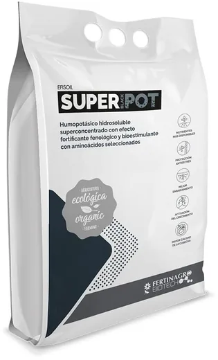 Envase de Efisoil Superblackpot, soluble